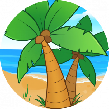 How To Draw Palm Trees - How To Draw Palm Trees (350x350)