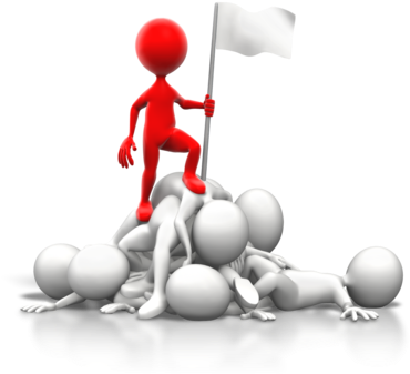 Figure Stick Presentation Clipart - Top Performer (400x350)