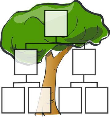 Family Tree Blank - Small Family Tree Template (357x382)