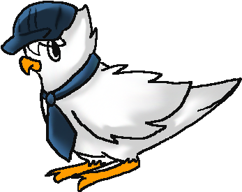 Clive Dove By Silvazelover2 - Cartoon (400x300)