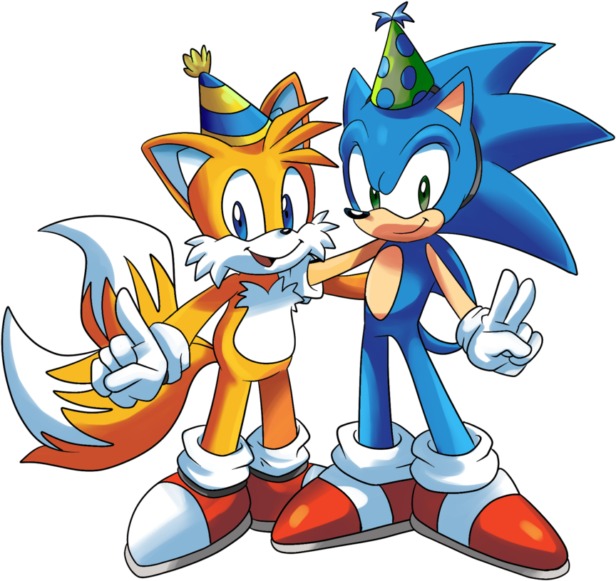 Happy New Year By Siient-angei - Sonic The Hedgehog New Year (900x855)
