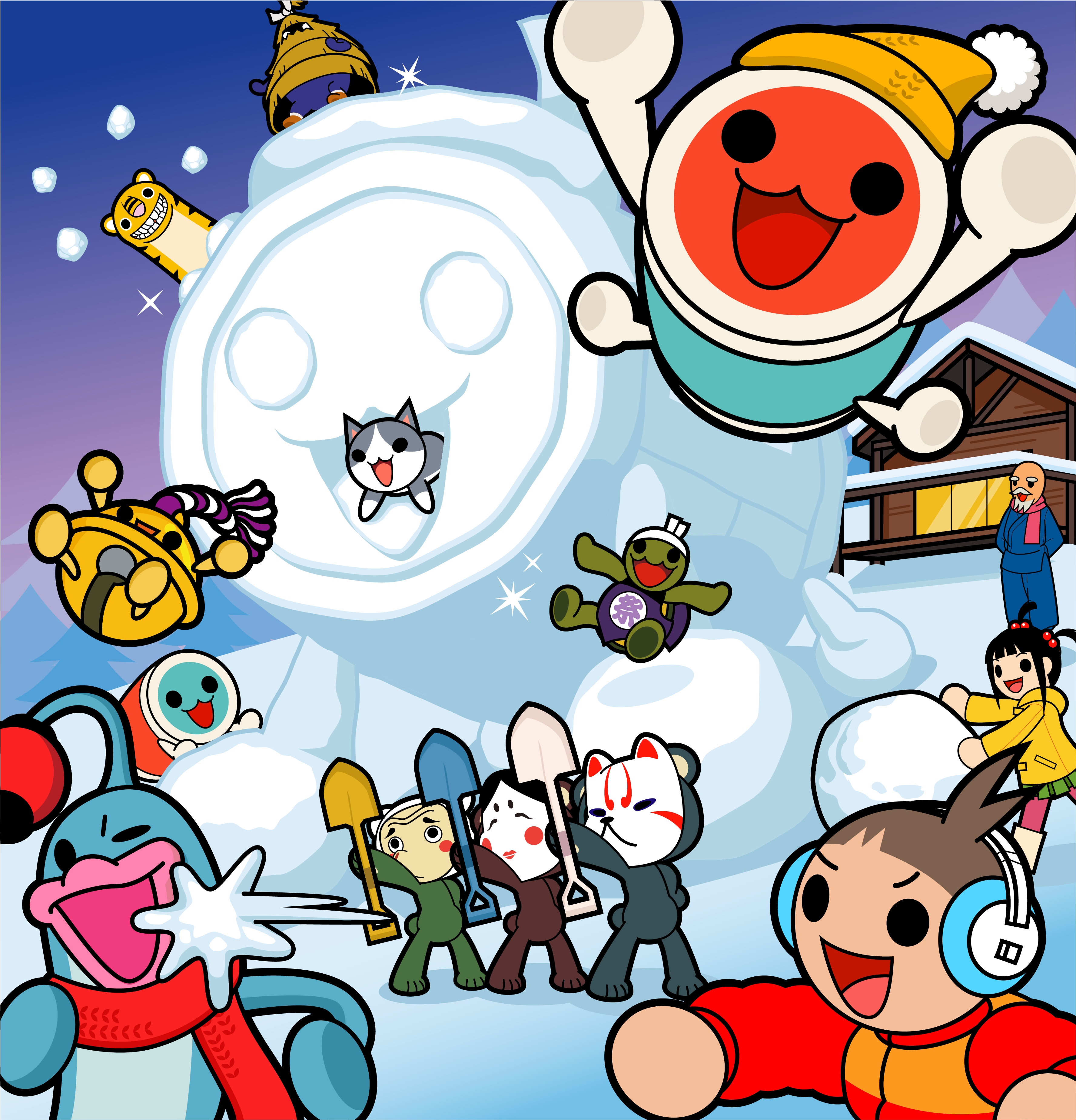 Namco Taiko Blog - 太鼓 の 達人 Wii ドドーン (4171x4061)