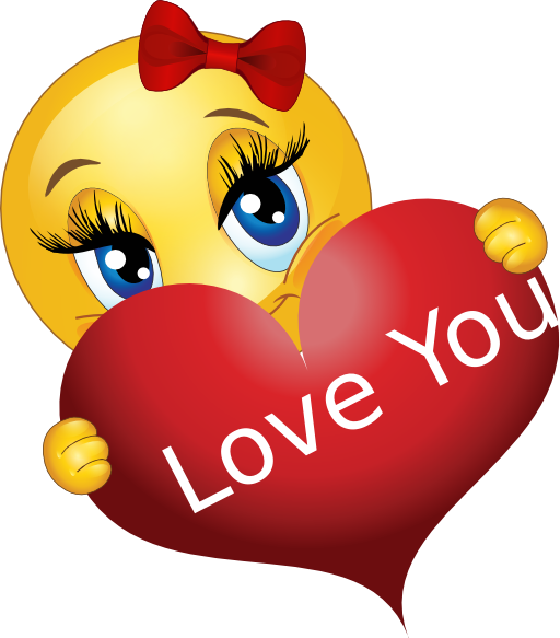 Animated Love Image - Emoji I Love You (512x583)