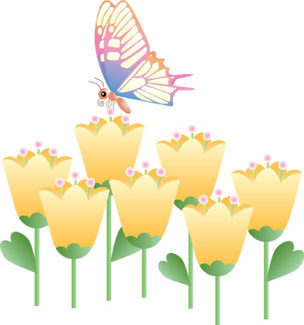 Clip Art, Happy Spring, Art Illustrations, Butterfly, - Art (607x649)
