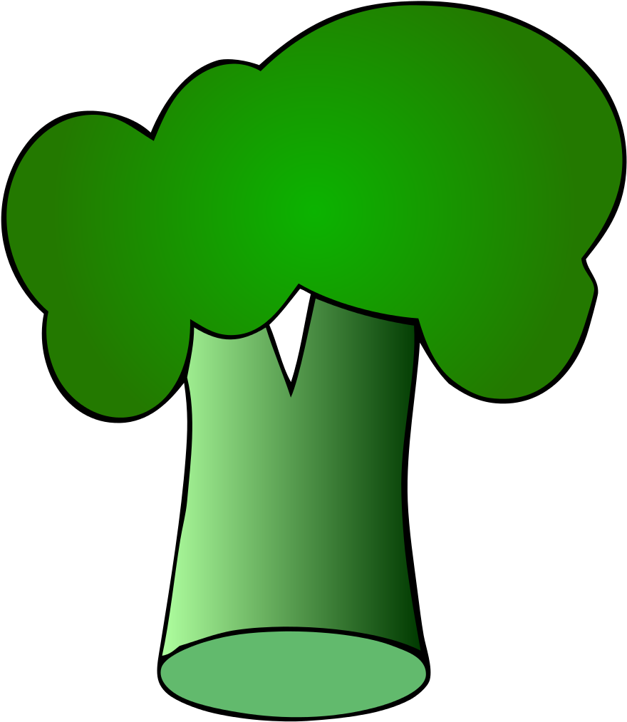 File - Broccoli - Svg - Cartoon Broccoli (2000x2299)