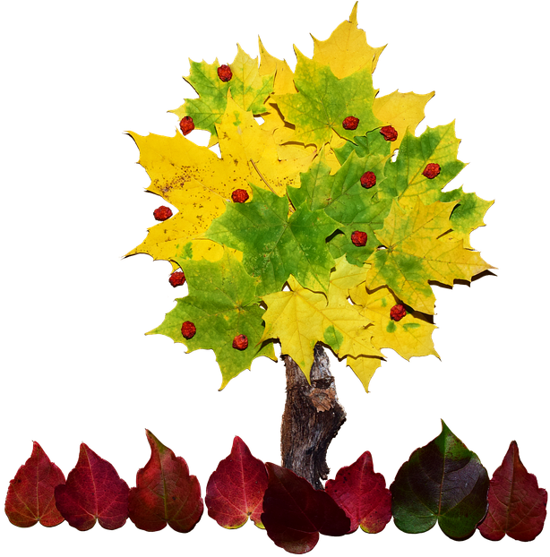 Autumn Png 26, Buy Clip Art - Collage Tree Art (960x640)