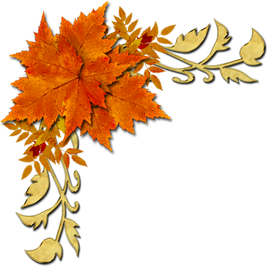 Autumn Desing Png Png Images - Нотный Стан Осень (400x403)