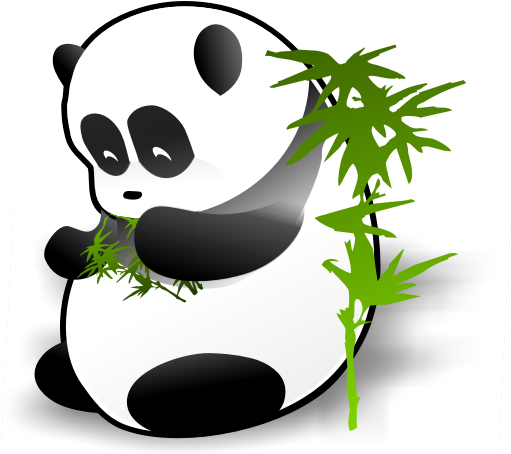 Pandas And Bamboo - Panda Png (512x512)