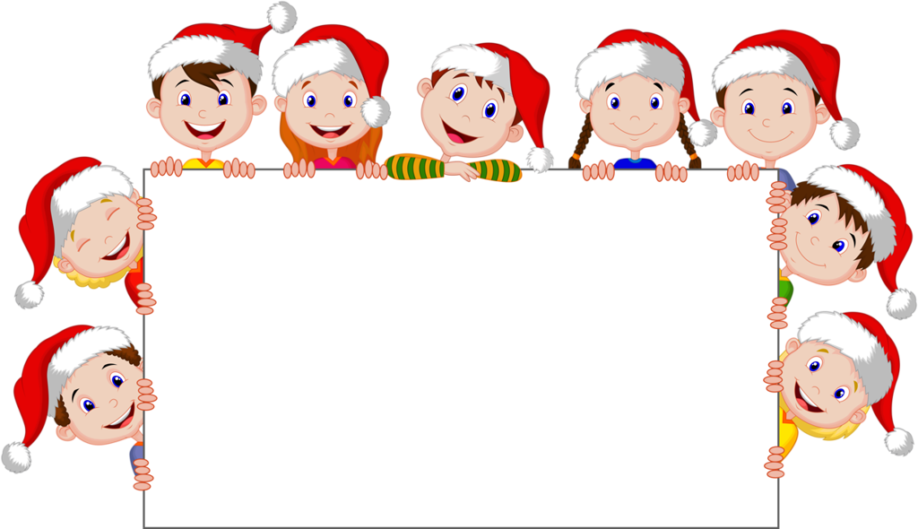 Christmas Borderclip - Moldura De Natal Em Png (1024x590)