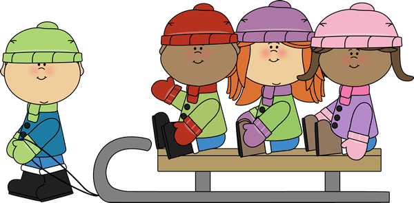 Winter Clip Art - Winter Kids Clip Art (600x295)