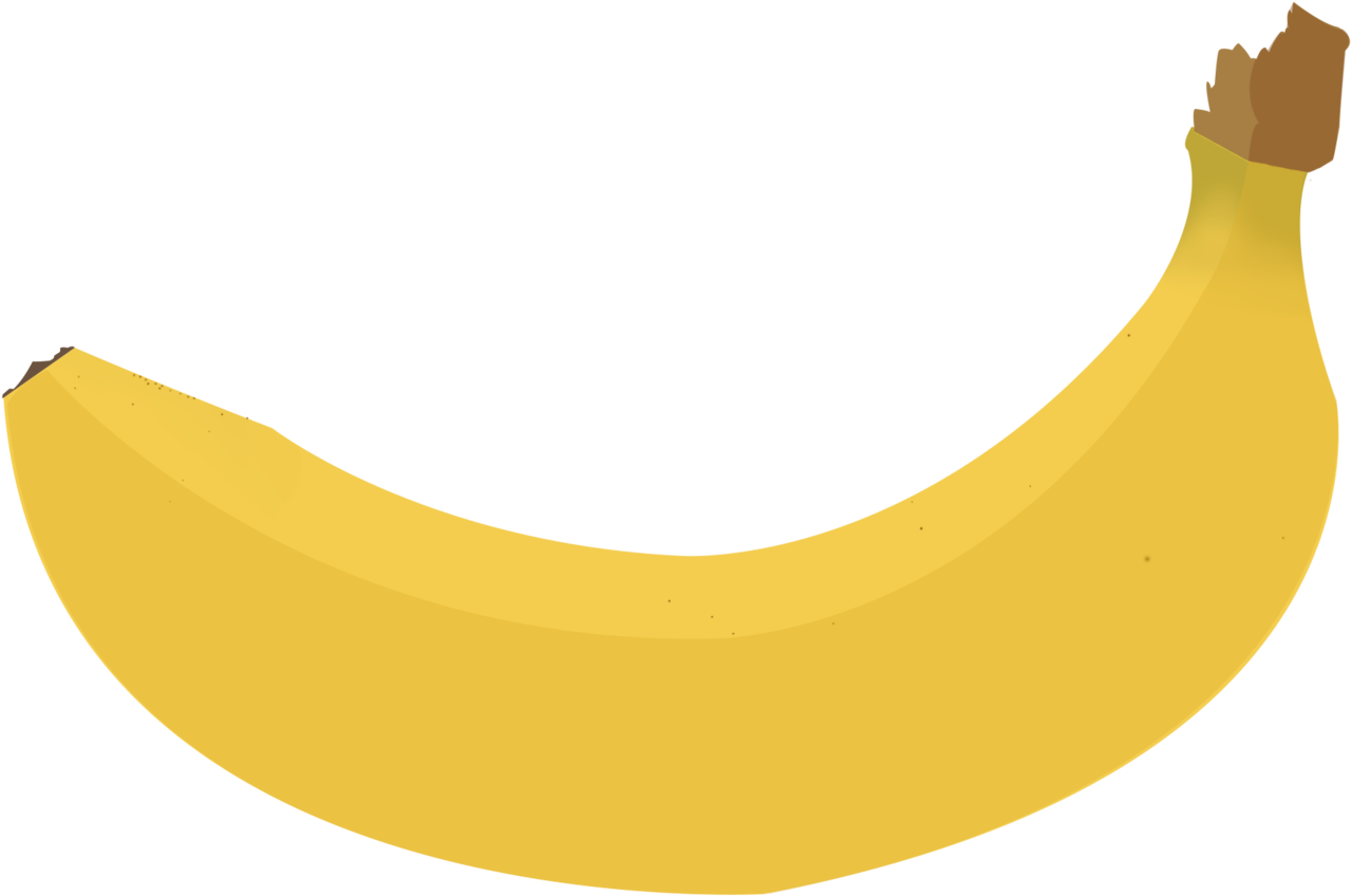 Banana Vector By Alexismnrs Banana Vector By Alexismnrs - Banana Vector (1280x867)
