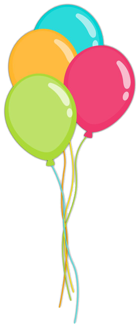 New Years Eve At Dallas Meditation Center - Balloons Clip Art (280x657)