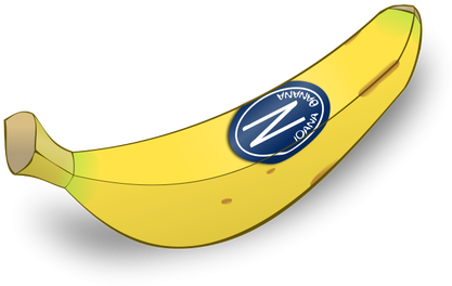 Prediseñadas Banana Vector - Banana Clip Art (500x500)