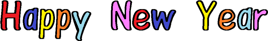 Download The Files Here - Happy New Year .png (947x166)