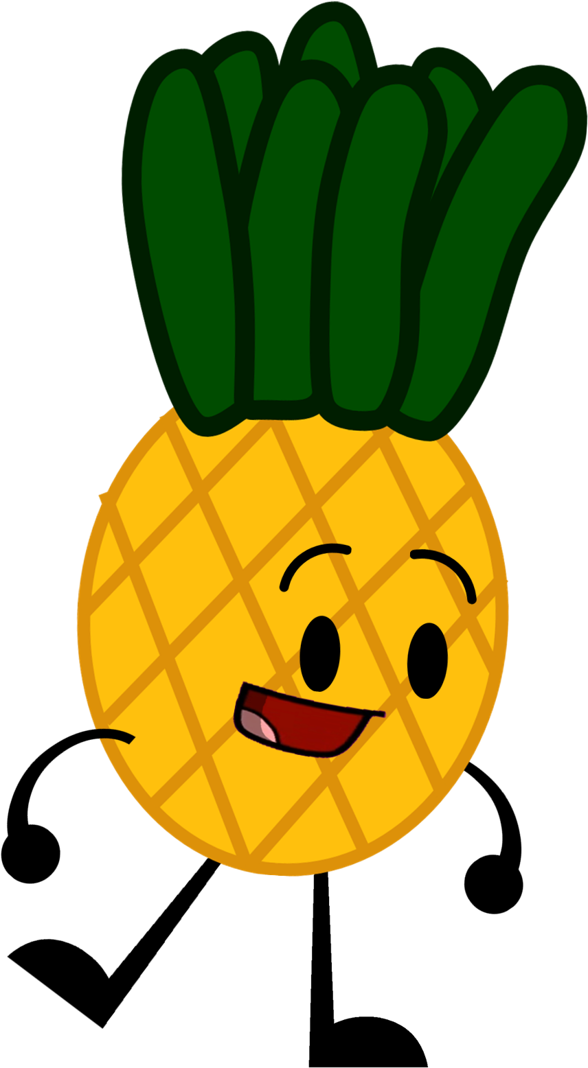 Pineapple Clipart Object - Brawl Of The Objects Pineapple (928x1582)