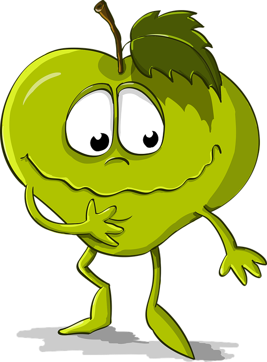 Cartoon Pineapple Cliparts 19, Buy Clip Art - Vegetable Jokes (531x720)