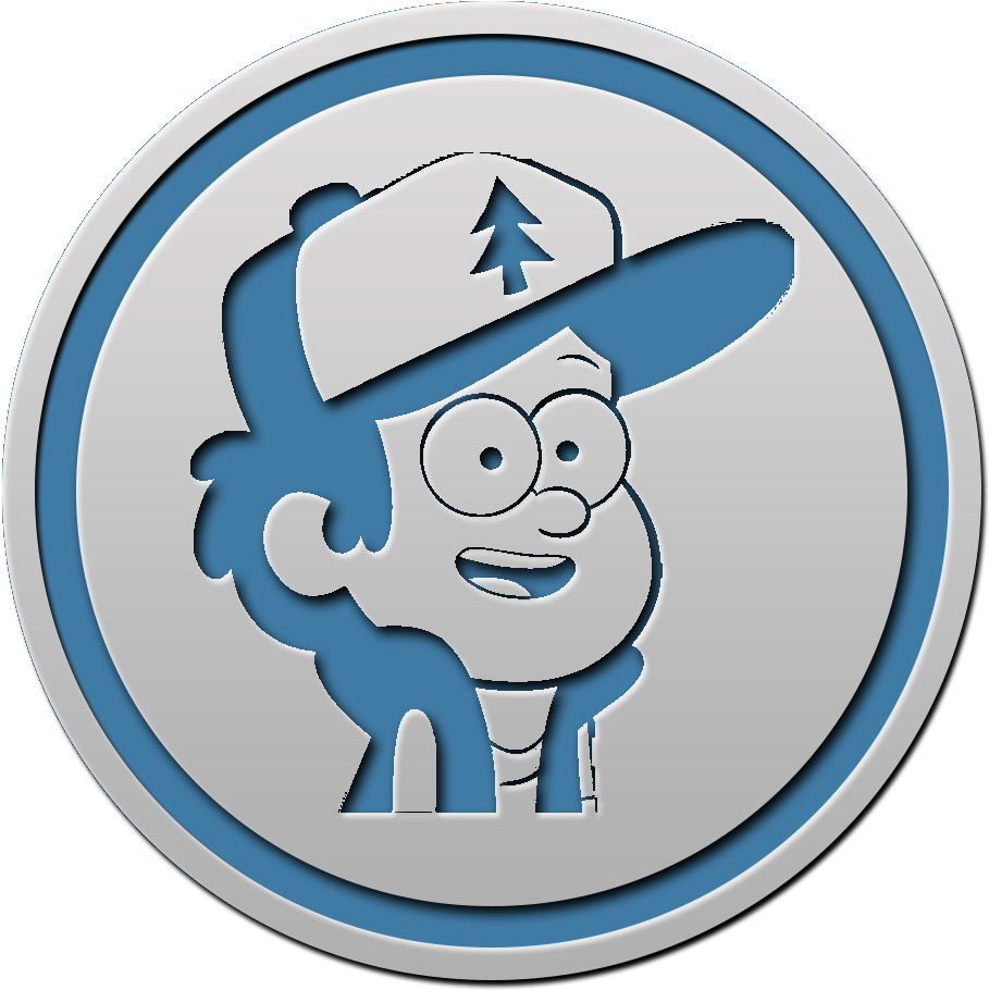 Dipper Pines Button By Rubikscardtricks Dipper Pines - January 15 (1000x1000)