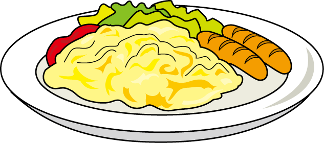 Scrambled Eggs Clipart - Scrambled Eggs Clip Art (633x280)