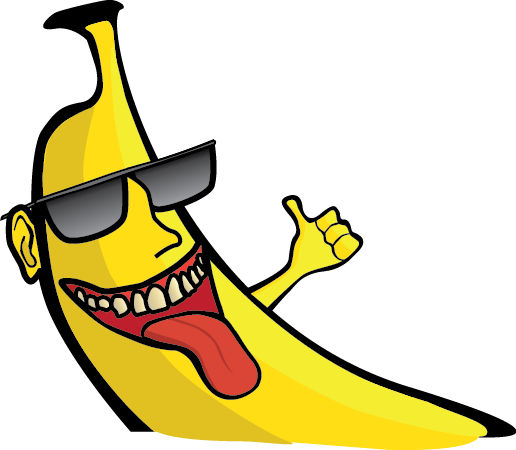 Banana Cartoon Set Stock Vector Art More Images Of - Banana Cartoon Png (516x450)