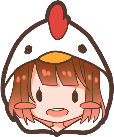 Happy Year Of The Chicken By Creamsherry - Anime Girl Chicken (500x500)