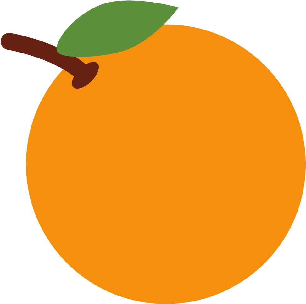 Orange Fruit Icon Png (1024x1024)