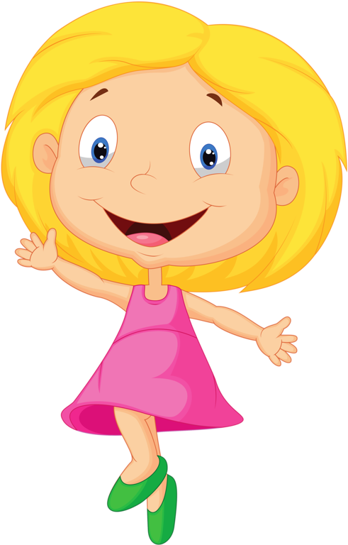 Фото, Автор Soloveika На Яндекс - Happy Girl Cartoon (520x800)