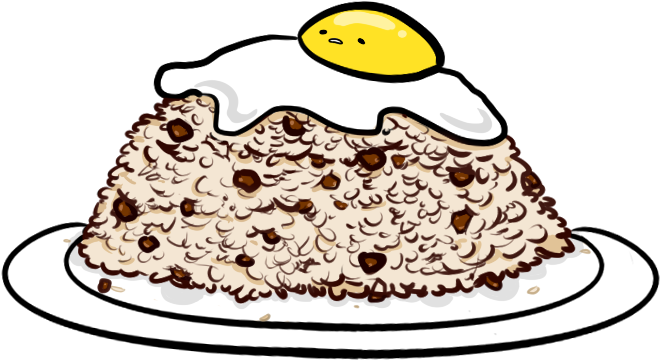 Beef And Egg Fried Rice By Fshawolg On Deviantart - Egg Fried Rice Clipart (700x367)