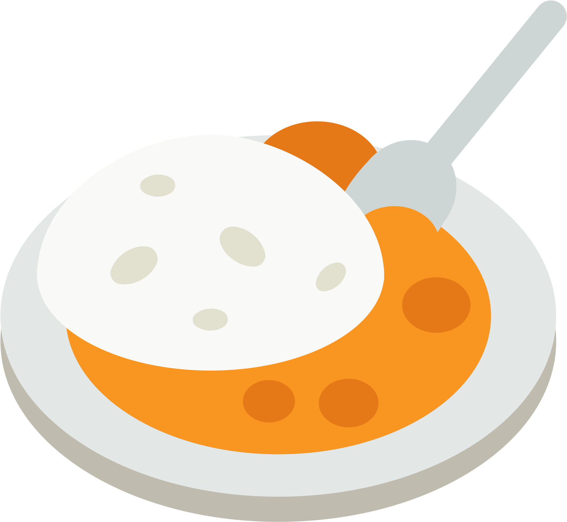 Fried Eggs Cliparts 28, Buy Clip Art - Dish (2000x2000)