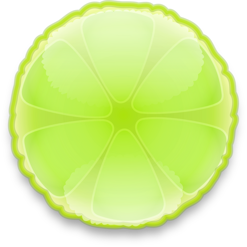 Slice Of Lemon By Enolynn Slice Of Grenn Lemon Wwk8mw - Circle (801x800)