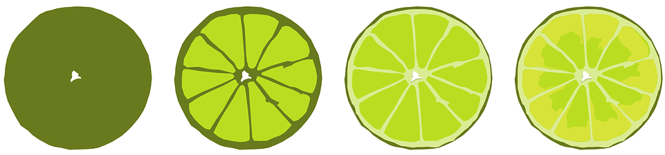 Lime Clipart Green Fruit - Lime Graphic (960x480)