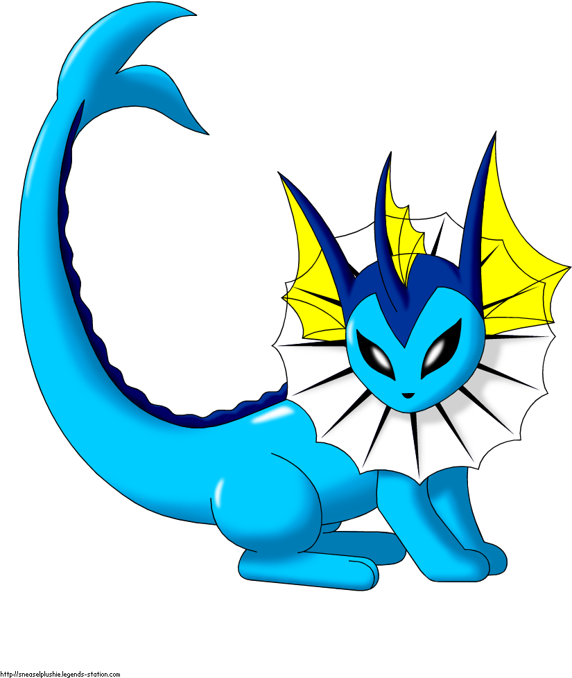 Soft Cged - Shiny Vaporeon (850x1100)