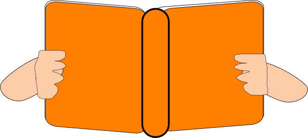 Orange Book Hi Clipart - Orange Book Clipart (600x270)