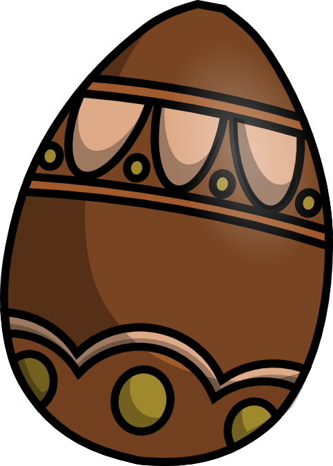 Egg Cliparts - Easter Brown Eggs Clip Art (483x677)