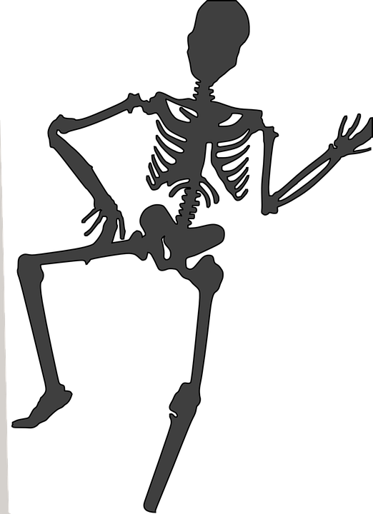 Dead Tree Cartoon 29, Buy Clip Art - Dancing Skeletons Png Gif (522x720)