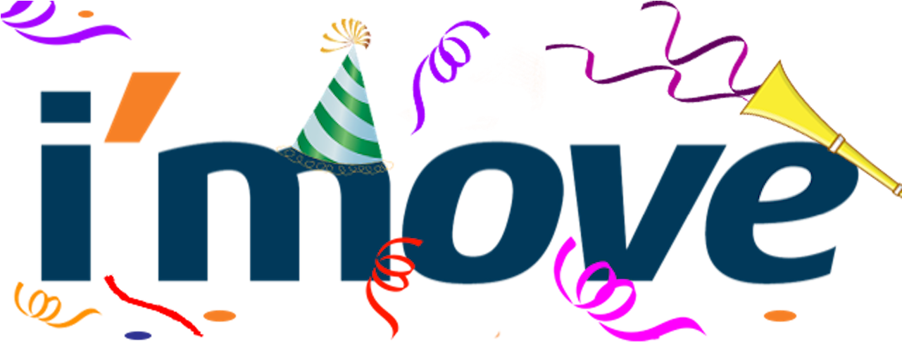 I'move I'move - Party Hat Clip Art (1280x492)