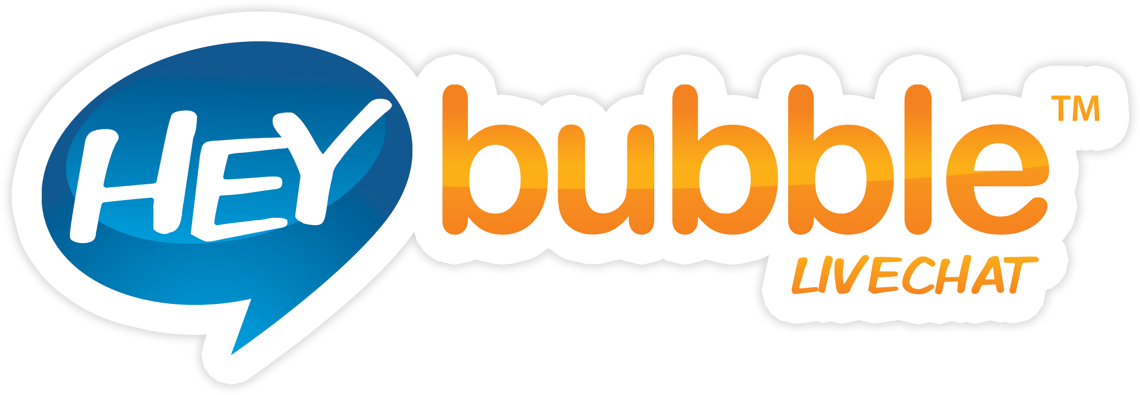 Live Chat Clipart Available - Hey Bubble (2248x787)