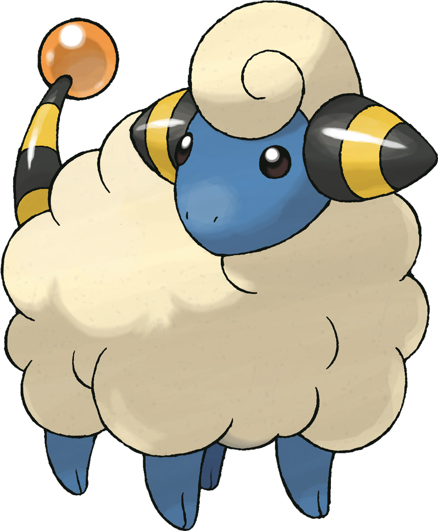 So Woolly - Pokemon Mareep (1080x1080)