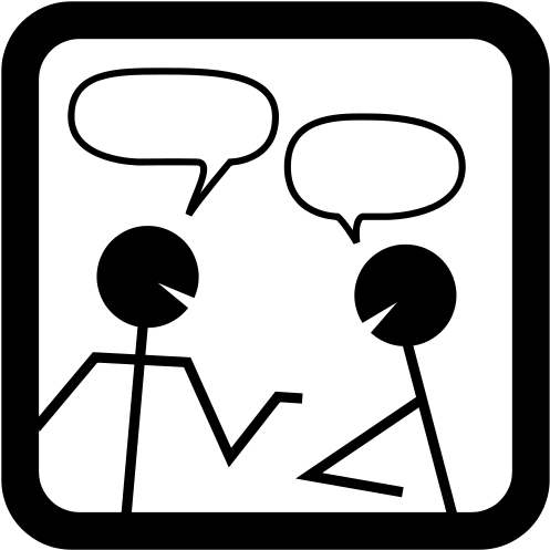Chat Icon Png Images - Language Processing In The Brain (600x600)