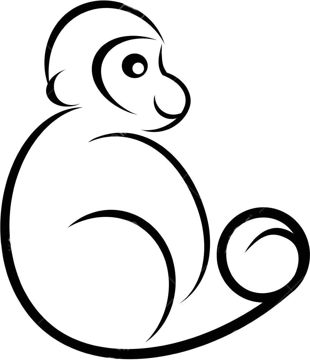 Happy Year Of The Monkey 2016 (1123x1300)