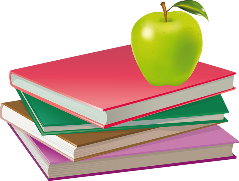 Tubes Livres / Parchemins - Школьные Предметы (800x604)