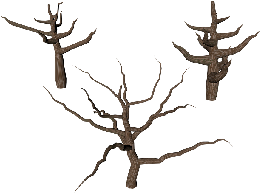 Cartoon Dead Tree 14, Buy Clip Art - Trunk (896x720)