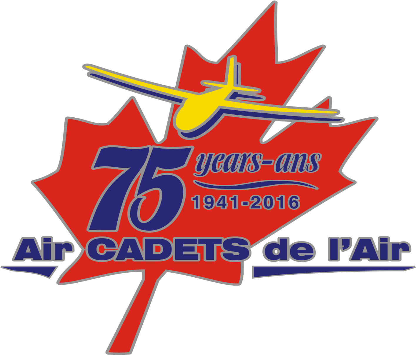 Air Cadet 75th Anniversary Logo - Royal Canadian Air Cadets (1461x1206)