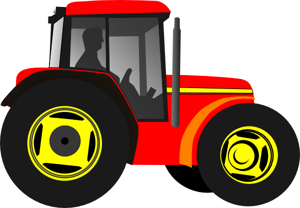 Red Tractor Hi - Big Brother Tractor Shirt | New Sibling Shirt | Tractor (600x416)