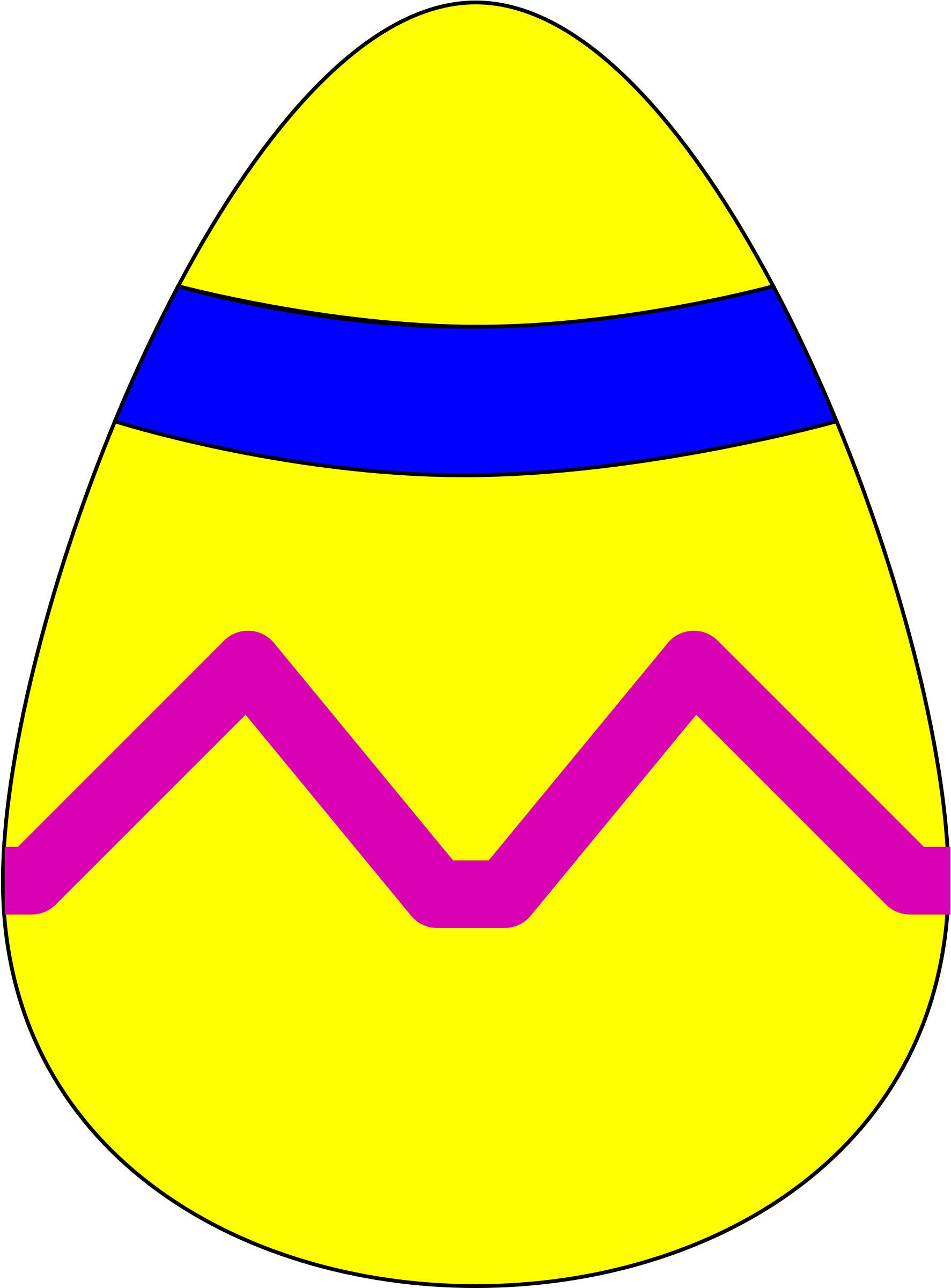 Animated Easter Clip Art Free - Easter Egg Clip Art (1889x2400)