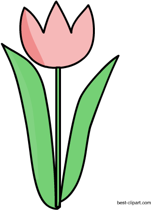 Free Tulip Clip Art - Tulip (450x450)