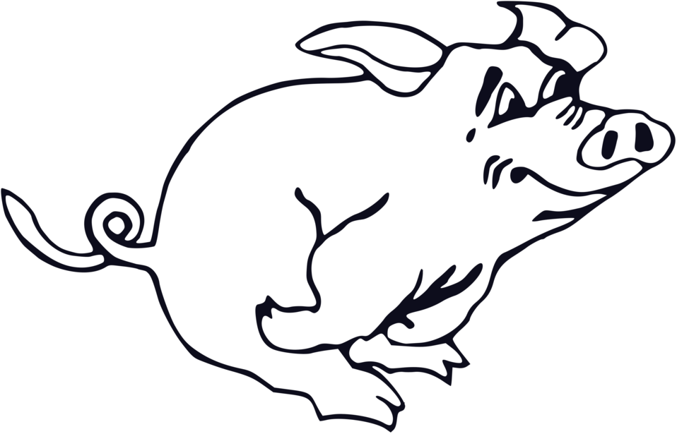 Free Stock Photos - Snowball Animal Farm Black And White (958x615)