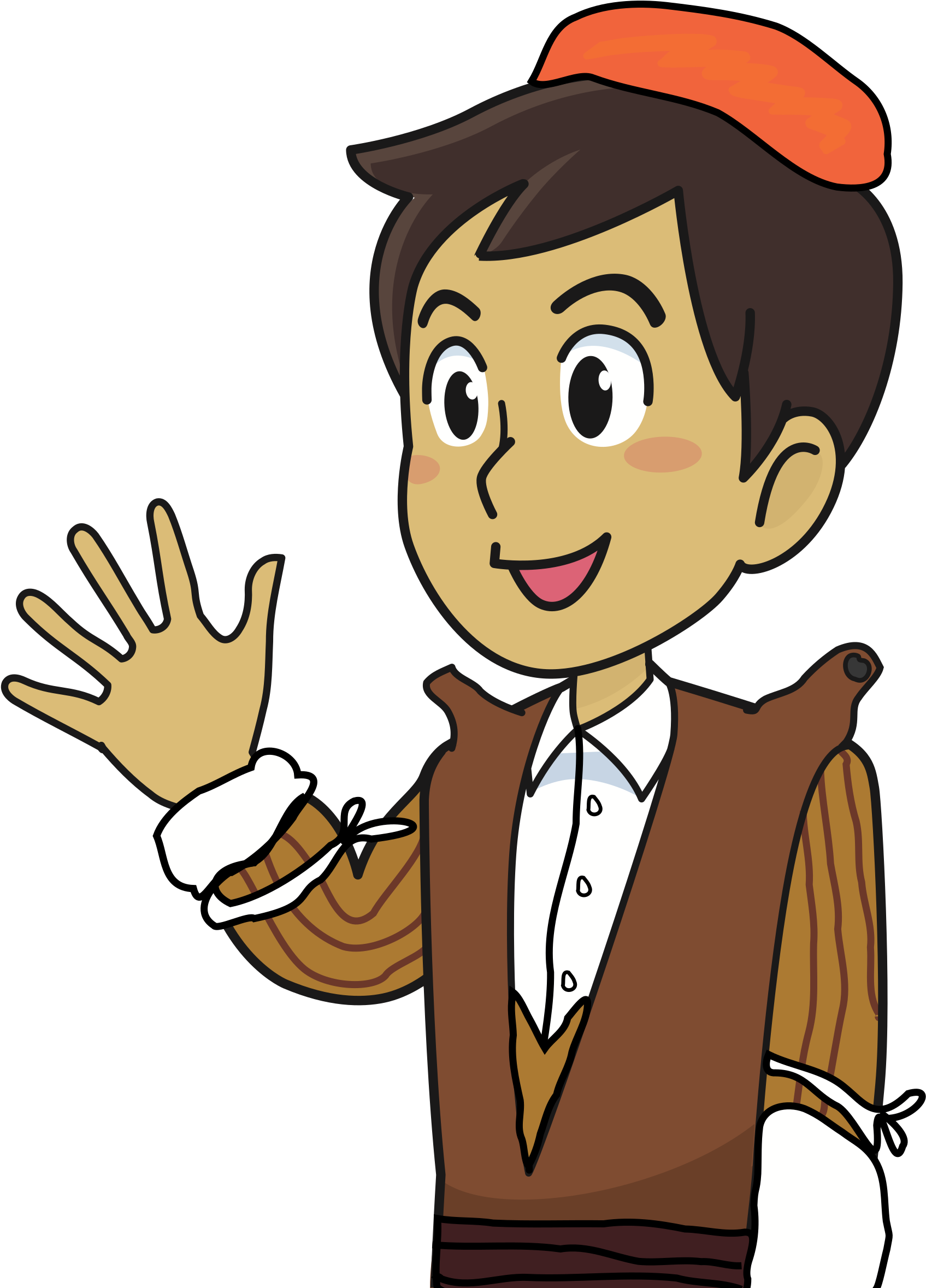 Big Image - Handshake Clipart (1902x2400)