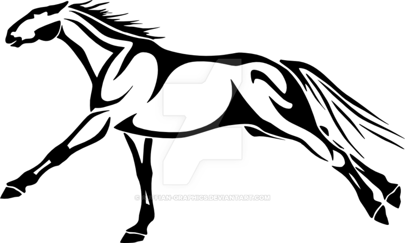 Running Horse Logo By Ruffian-graphics - Horse Running Logos (800x480)