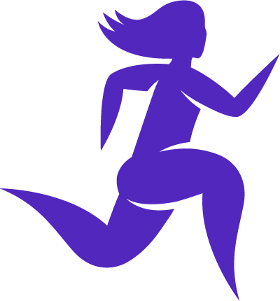 Running Woman Logo Bootstrap Logos - Ewoman Logo (400x430)