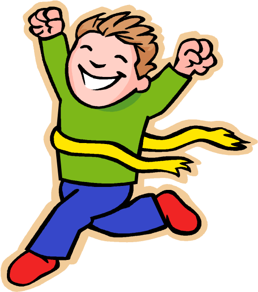 Running A Race Clipart Clipart - Academic Word List (529x606)